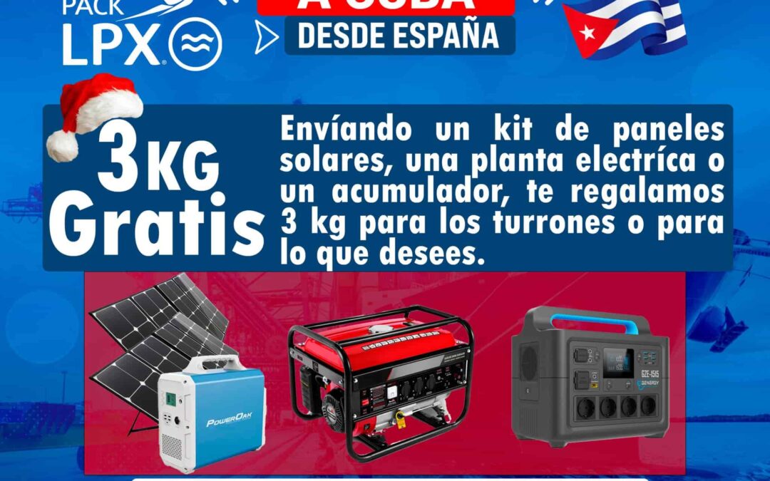 Envíos marítimos a Cuba – Promoción Plantas Eléctricas 2024